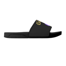 Load image into Gallery viewer, MG Black Mens Slide Shoes - Majestic Gang
