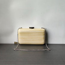 Load image into Gallery viewer, Solid Wood Clutch Handbag - MajesticGang.Shop
