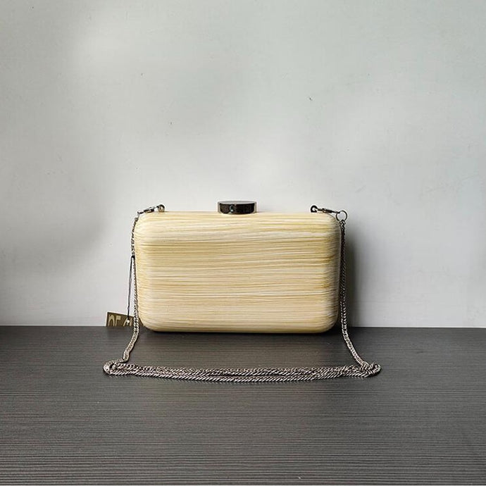 Solid Wood Clutch Handbag - MajesticGang.Shop